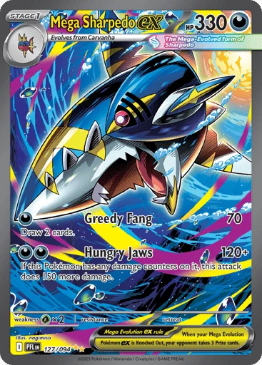 Mega Sharpedo ex