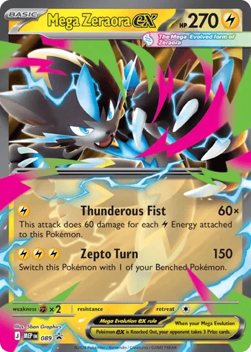 Mega Zeraora ex