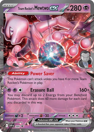 Team Rocket’s Mewtwo ex