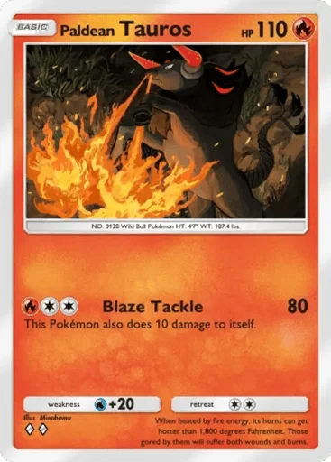 Paldean Tauros