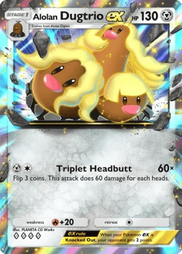 Alolan Dugtrio ex