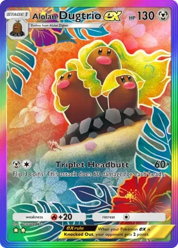 Alolan Dugtrio ex