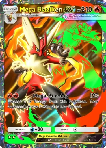 Mega Blaziken ex