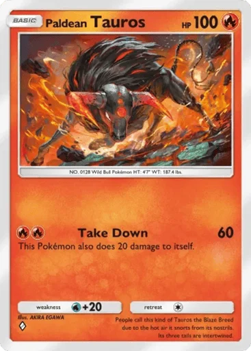 Paldean Tauros