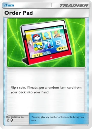 Order Pad