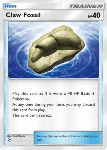 Claw Fossil