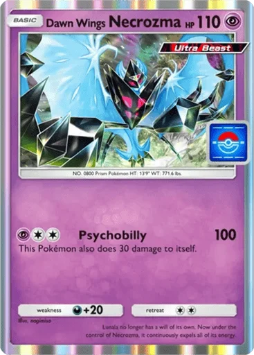 Dawn Wings Necrozma